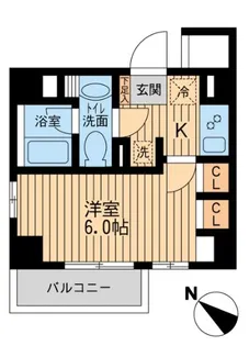ユニフォート目黒中町【3階】の間取り