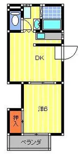 エスプラナード【2階】の間取り
