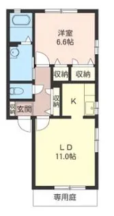 シャーメゾンSI【1階】の間取り