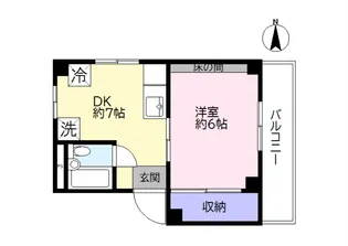 CCビル【4階】の間取り
