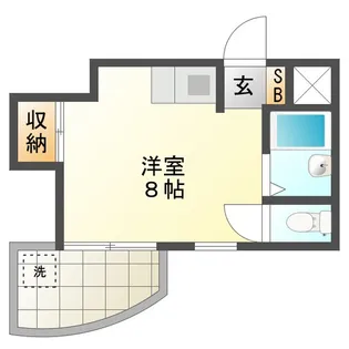 セントラルMカレッジ【2階】の間取り