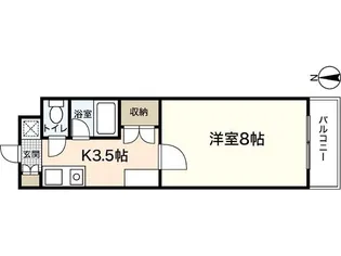 Bambou Village【4階】の間取り