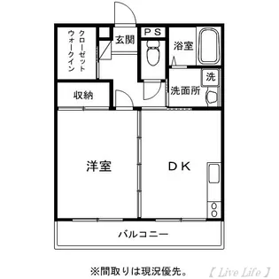 ハイグレードカワサキ【1階】の間取り
