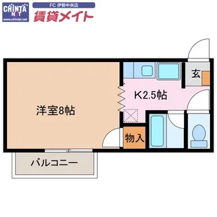 アネックス【1階】の間取り