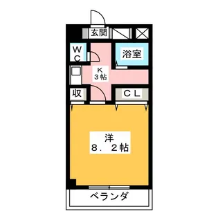チェルシーズハウス【3階】の間取り