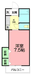 神奈川県藤沢市大庭【アパート】の間取り