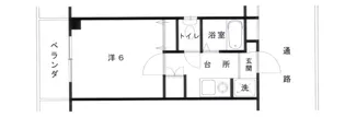 南町シティマンション【2階】の間取り