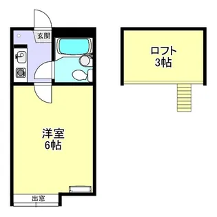 ファーストリバー【1階】の間取り