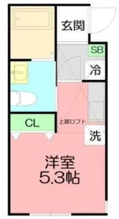 DEN杉田【1階】の間取り