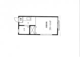 東京都世田谷区上北沢5【アパート】の間取り