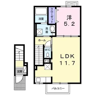 ルミナーレ【2階】の間取り