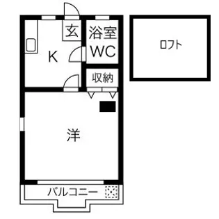 セレソローサC【1階】の間取り