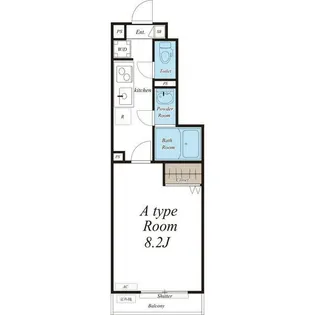 東京都足立区新田3【アパート】の間取り