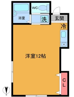 ハイグレードコーポ【2階】の間取り