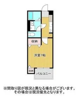 ベルオーブ【3階】の間取り