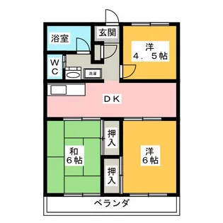 プロシード/S【5階】の間取り
