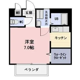 エスポワール【2階】の間取り