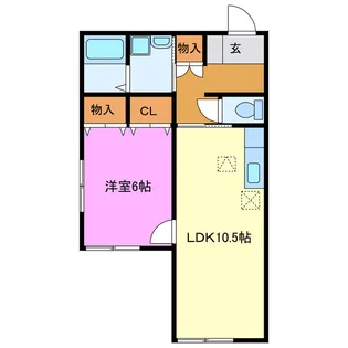 静岡県浜松市浜名区細江町気賀【一戸建】の間取り