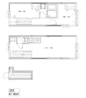 ソルナクレイシア三鷹II【3階】の間取り