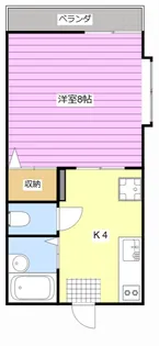 メゾン大浜【2階】の間取り