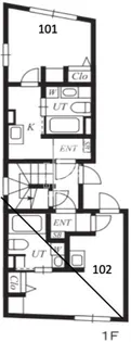 東京都豊島区南長崎5【マンション】の間取り