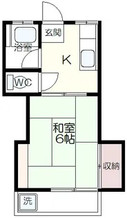 第1小幡ハイツ【2階】の間取り