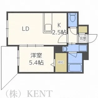 SAM西町【1階】の間取り