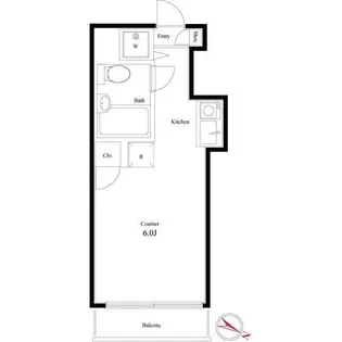 TOP大船No.1【2階】の間取り