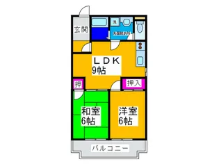 プレステージハイツの間取り