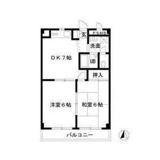 ソレイユ並木【3階】の間取り