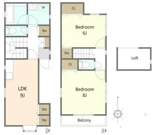 神奈川県横浜市鶴見区生麦5【一戸建】の間取り