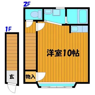 ジュネスクリエイトJ【2階】の間取り