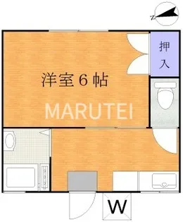 サニーヒルハイツ【2階】の間取り