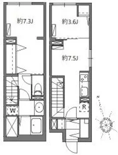 ソラシアレジデンス学芸大学IIの間取り