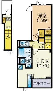 ラメゾン385【2階】の間取り