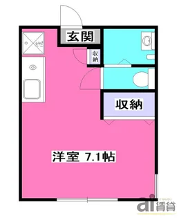 東京都東村山市栄町2【アパート】の間取り