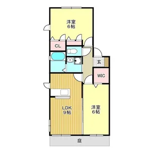 Mon Coeur【1階】の間取り