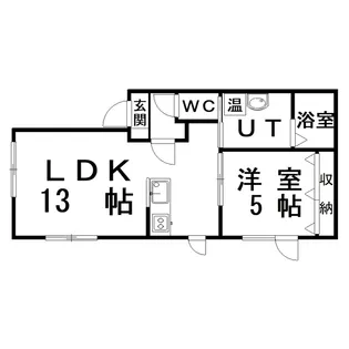 グランベール【2階】の間取り