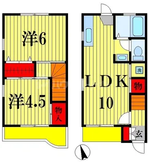千葉県松戸市西馬橋2【一戸建】の間取り