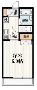 ムーラ新宿【2階】の間取り