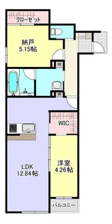 グランツリー井野【1階】の間取り