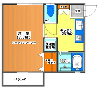 ネバーランド【2階】の間取り