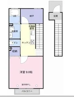 愛知県刈谷市宝町7【アパート】の間取り