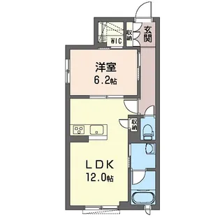 SHM アネシス・K【1階】の間取り