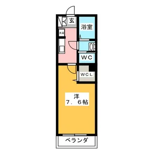 セレクト菅沢【1階】の間取り