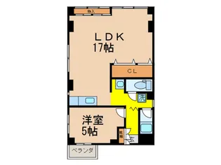 イノウエ大須ビル【3階】の間取り