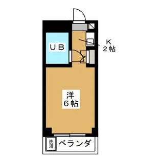 ガーデンヒルズ常盤台田中ビル【1階】の間取り