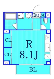 リブリHSA【2階】の間取り