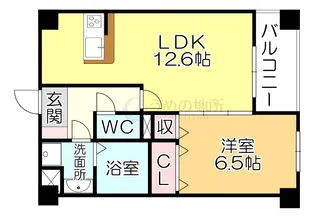 モントーレヒルズ悠【1階】の間取り