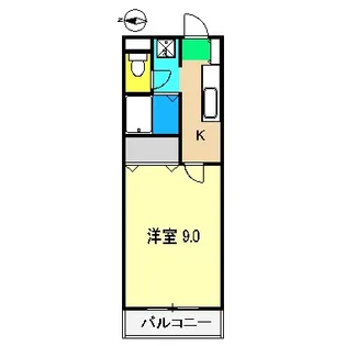 グランヴィーダ瀧【3階】の間取り